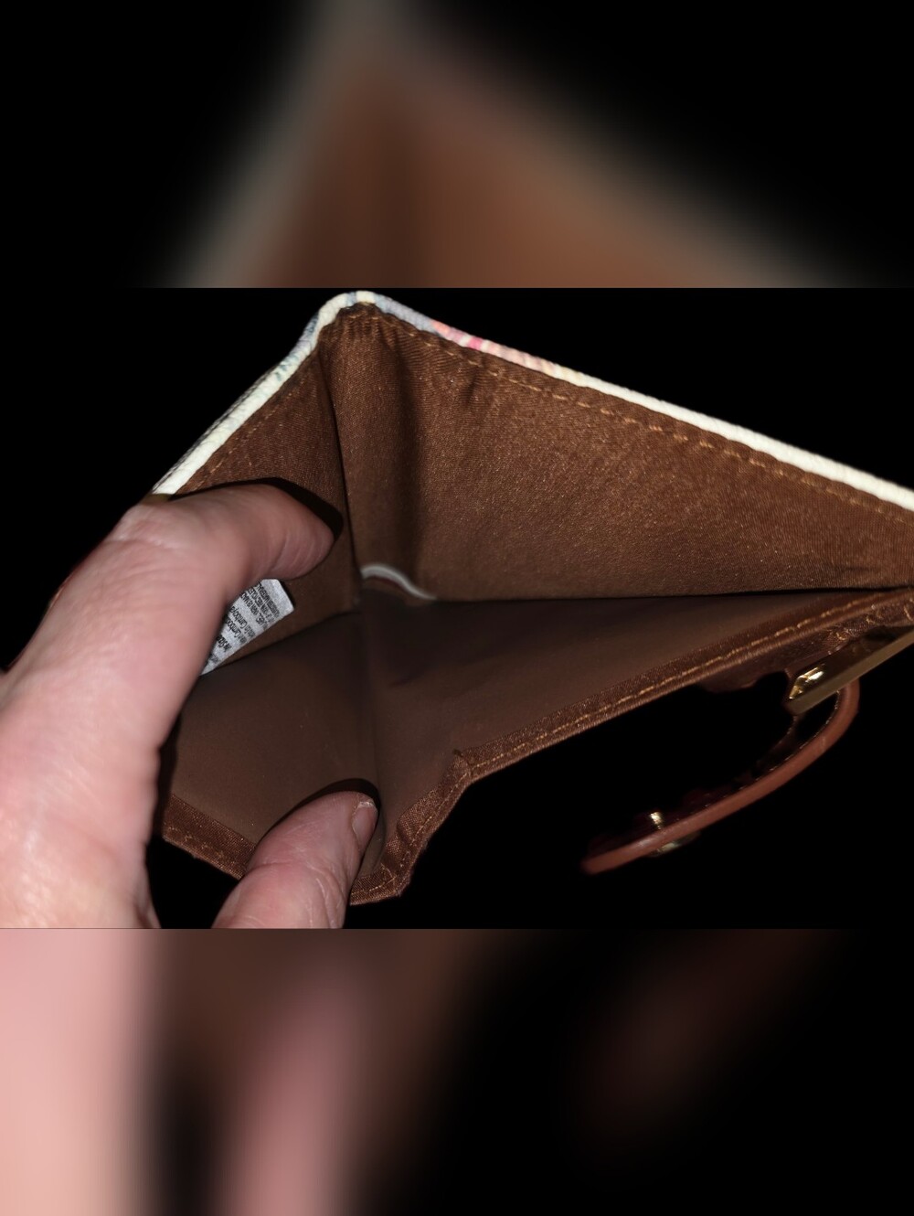 Floral Compact Card Wallet - Picture 7 of 7